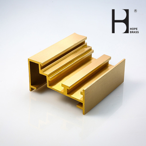 Hot Forging Fade Resistant Brass Door Frame with Smooth Surface