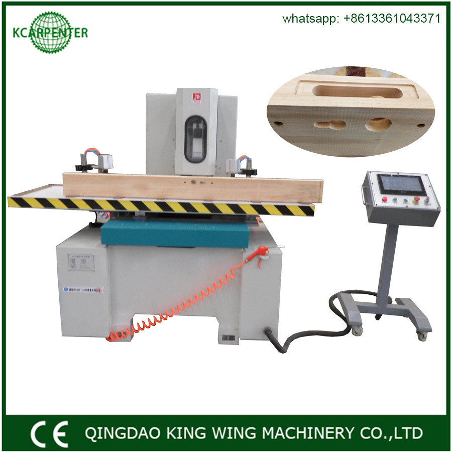 wood door lock hole making machine/wood side drilling machine/horizontal drilling machine