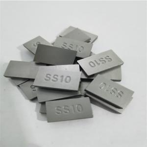 YG6C Tungsten Carbide Brazed Tips SS10 for Stone Cutting