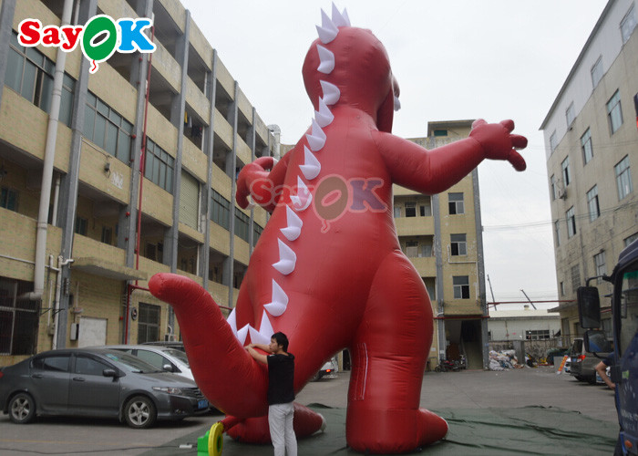 PVC Tarpaulin Giant Inflatable Raptor Dinosaur Air Balloon Dinosaur