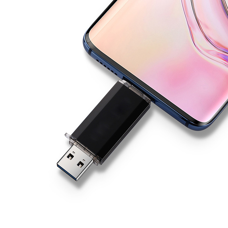 2.0 3.0 Metal Usb Stick Otg Android 256GB 512GB 30MB/S Print Logo