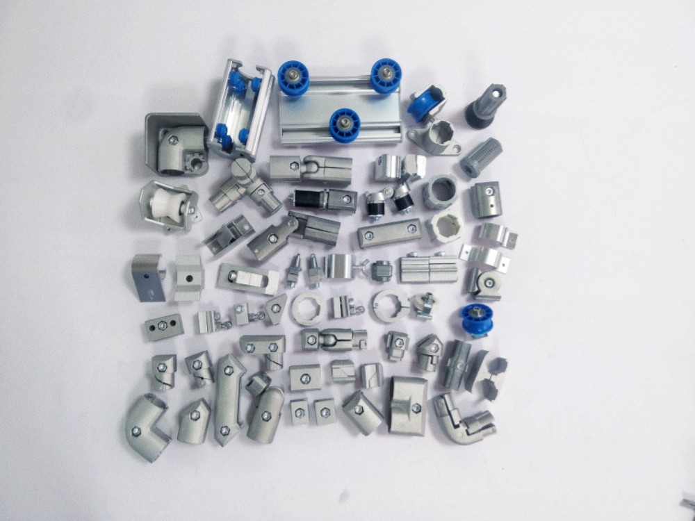 ADC-12 28 Inner Aluminum Alloy Pipe Joint AL-1-S 1.2mm Thick ISO9001
