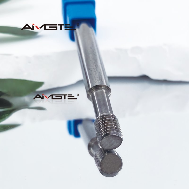 Tungsten Carbide Thread Forming Tap Fluteless Design For Steel Aluminum No Chip Production High Speed Machining