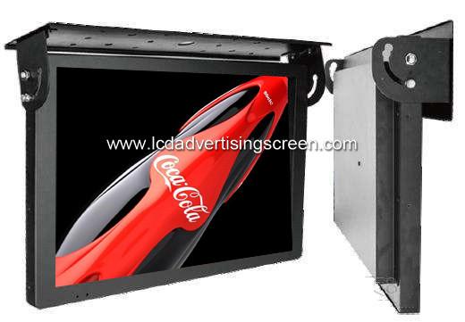 Android system 27inch wifi wall mounted LCD Advertising Digital Signage Bus