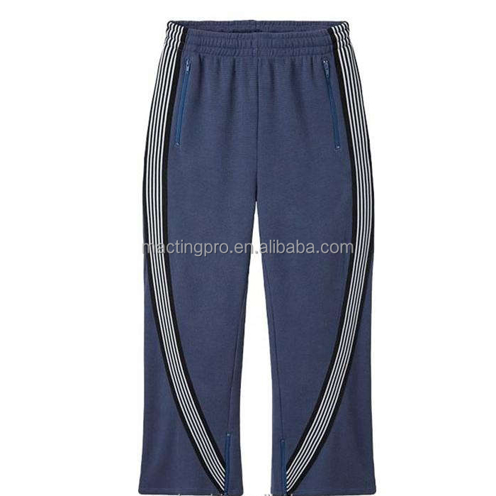Custom Streetwear Casual Baggy Striped Wide Leg Pants for Men Lightweight Sweatpants
