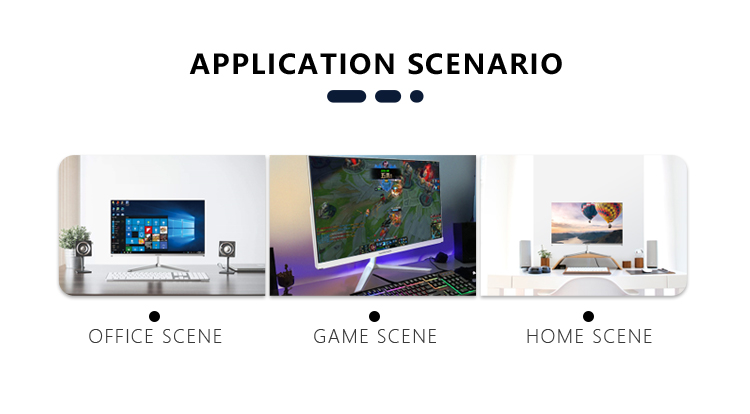 21.5 Inch Memory 4g 8g 16g Desktop AIO Computer Frameless With Office Barebone