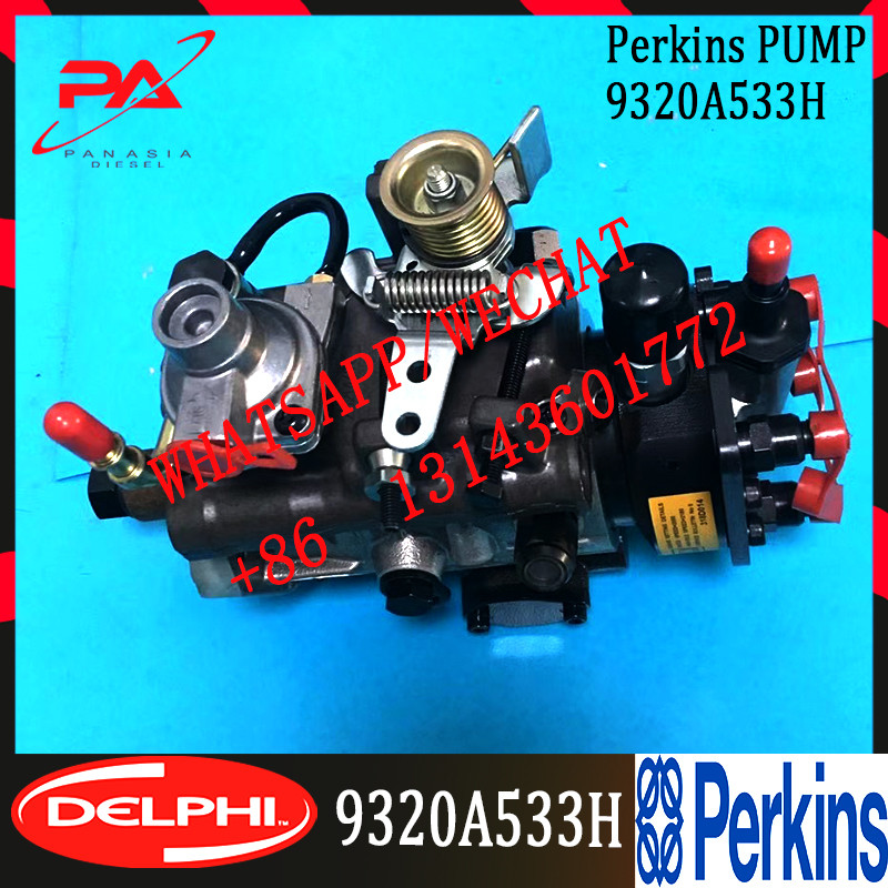 4 Cylinder Injection Pump 9320A533h/9320A215g Perkins Y02 1104c