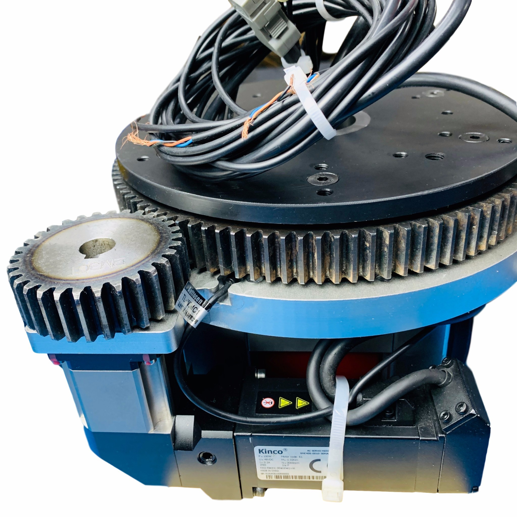 125MM AGV Reach Truck Drive Wheel , 500KG Ac Motor Drive Wheel