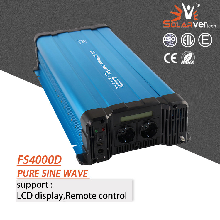 4000 Watt Pure Sine Wave Power Inverter 24V 110V 220V 4000W For Truck