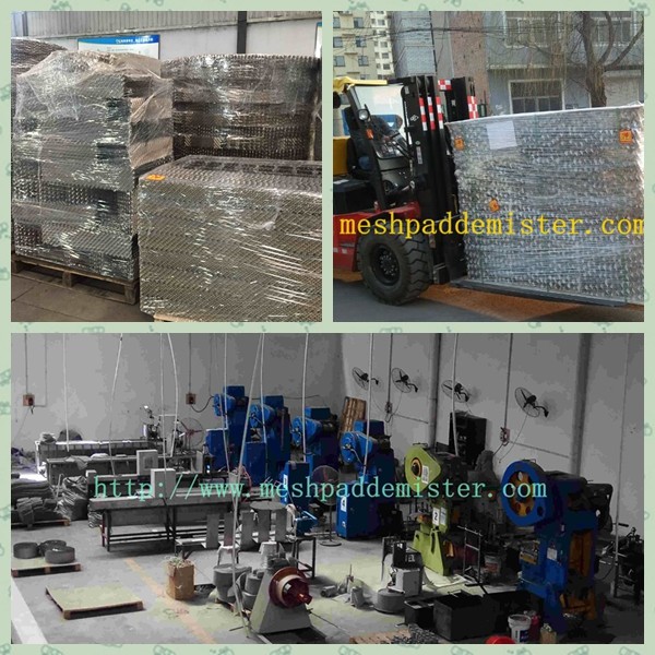 Layer Height 150mm Rectangular Shape Metal Structured Packing