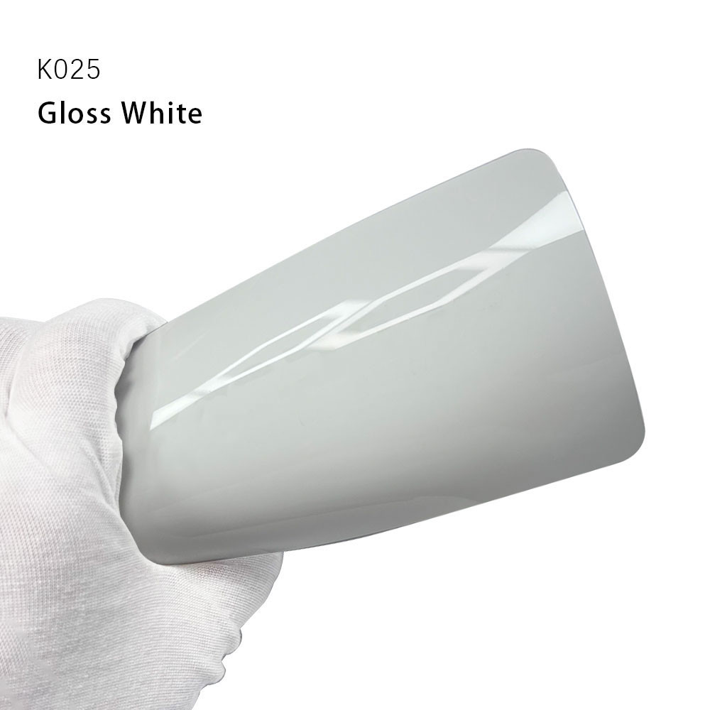 K025 Gloss White TPU Color Paint Protection Film Car Full Body Wrap