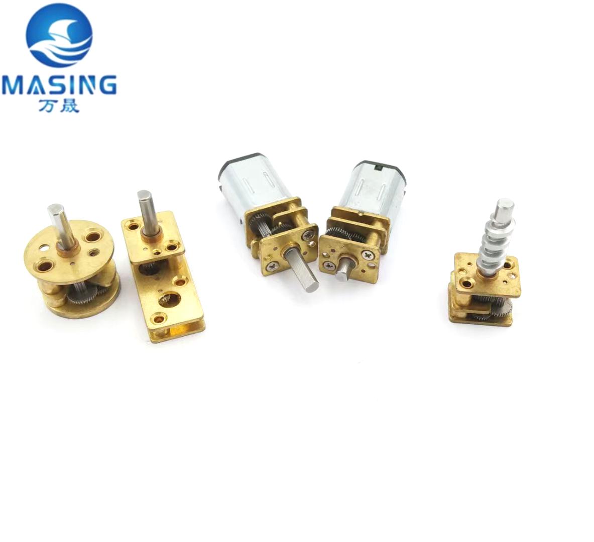 Small N20 Micro DC Gear Motor , 12mm Mini Gear Box DC Motor For Robot / Door Lock