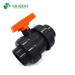 Manual Driving Mode Basic True Double Ball Union for Normal Temperature Pipeline