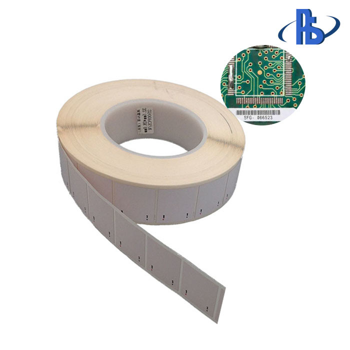 Thermal Transfer Printable PI Sticker Roll Chemical Resistant For PCB