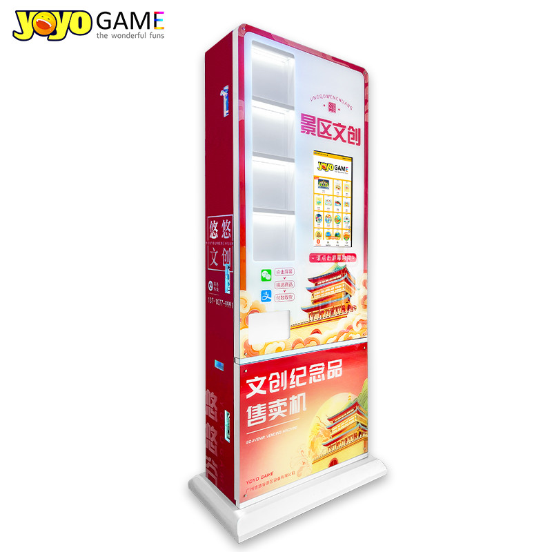 Smart medal vending machine selling tourism gold and silver coins theme park equipment