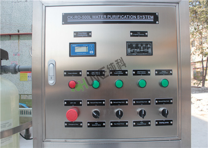 500L Per Hour Reverse Osmosis RO Water Treatment System For Drinking