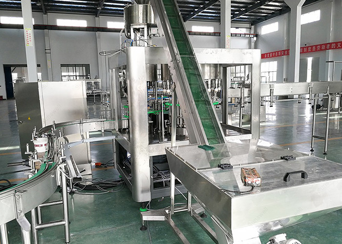 Olive Oil Bottling Production Lines 2250ml Rotary Liquid Filling Machine