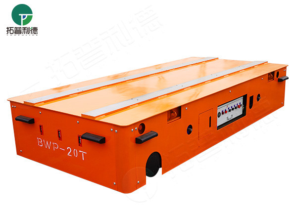 Factory 15t Equipment Battery Power Steering Electric Transfer Cart