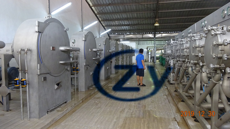 FP1500 Fiber Belt Press Machinery 4kw Motor For Cassava Dewatering