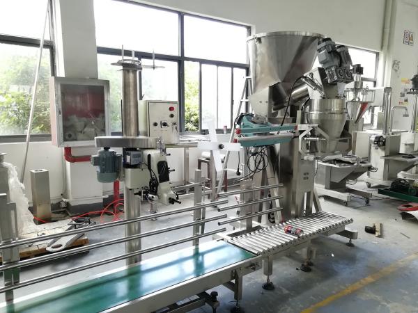 Semi Auto Big Bag Filling Machine , 50 Kg Bag Packing Machine With Auger
