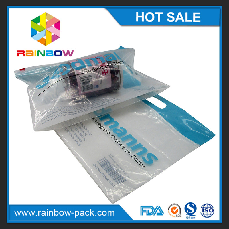 custom reusable food packaging plastic zip-lock bags slider k bag with logo stand up bag clear front