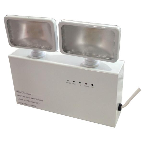 IP20 Rechargeable Twin Spot Emergency Lights With Ni-Cd Battery , CE certificati