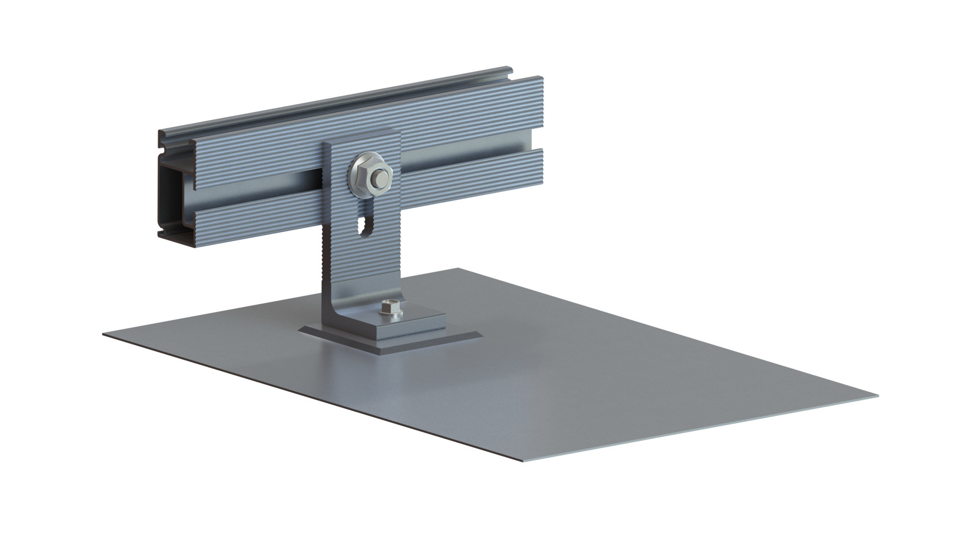 Solar Flashing Attachment Metal Roof Solar Photovoltaic Tin Roof Mount