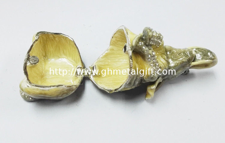 elephant trinket box alloy jewelry box home decoration jewelry box