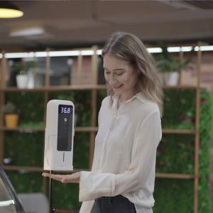 Temperature Measurement Infrared Sensor Automatic Foaming Soap Dispenser