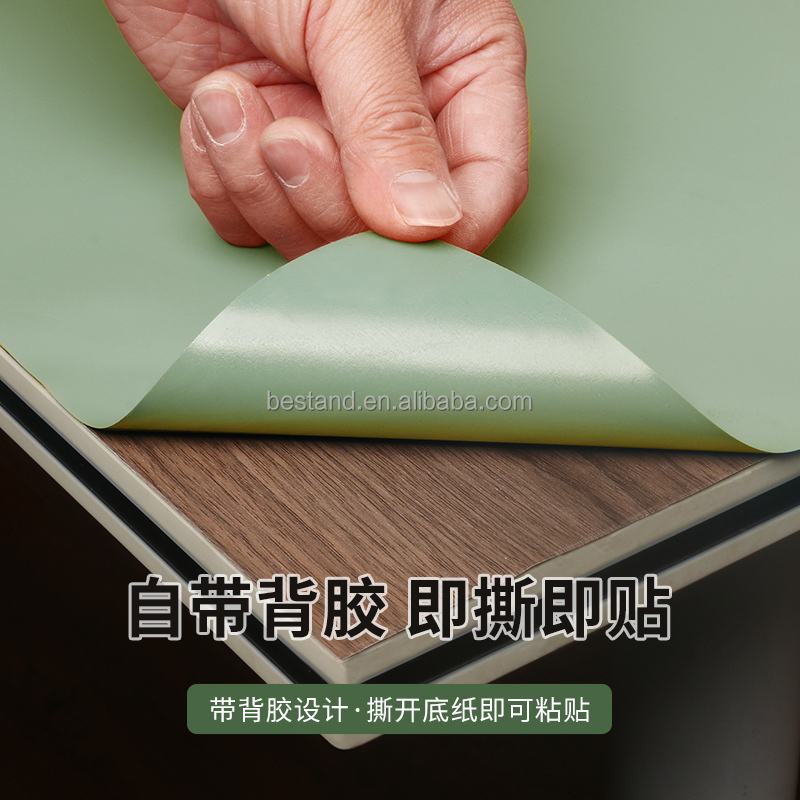 PVC Film Black Sticker Wallpaper Matt Foil Soft Touch Wallpaper