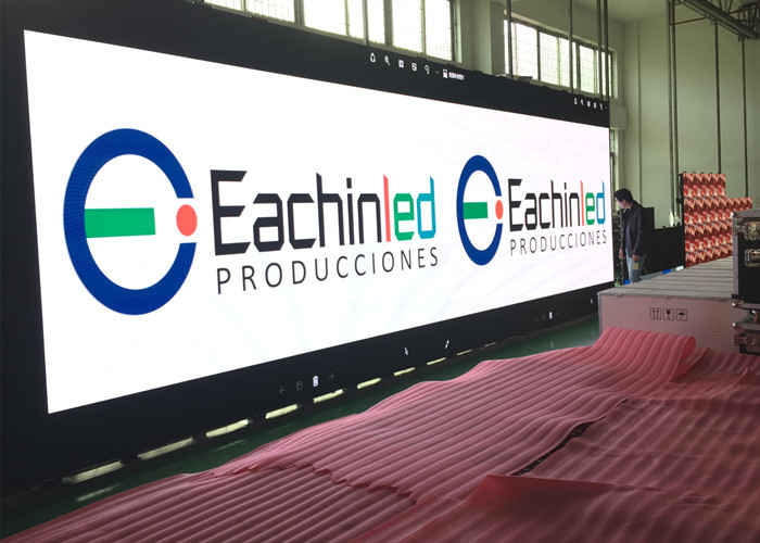 Super Thin HD Led Screen / RGB Indoor Stage Led Panel For Advertising , CE FCC Listed