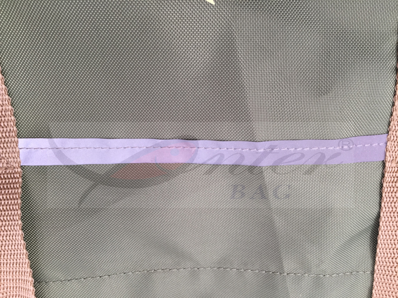 Large Capacity Green Reusable Folding Shopping Bags Non Toxic 42*28*24 CM