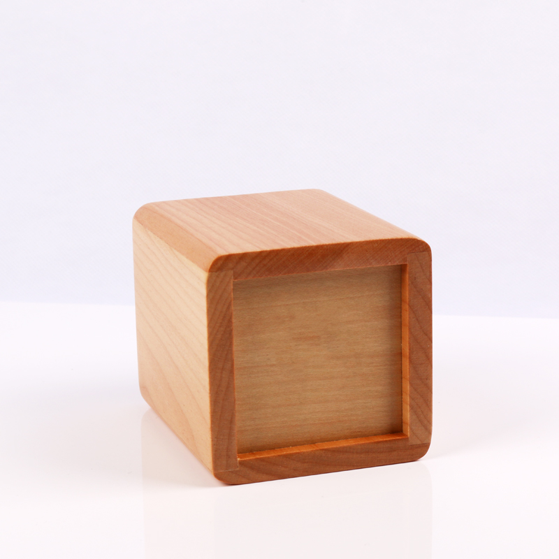 Custom High Quality Simple Office Desktop Pencil Organizer Wooden Pen Holder for Students