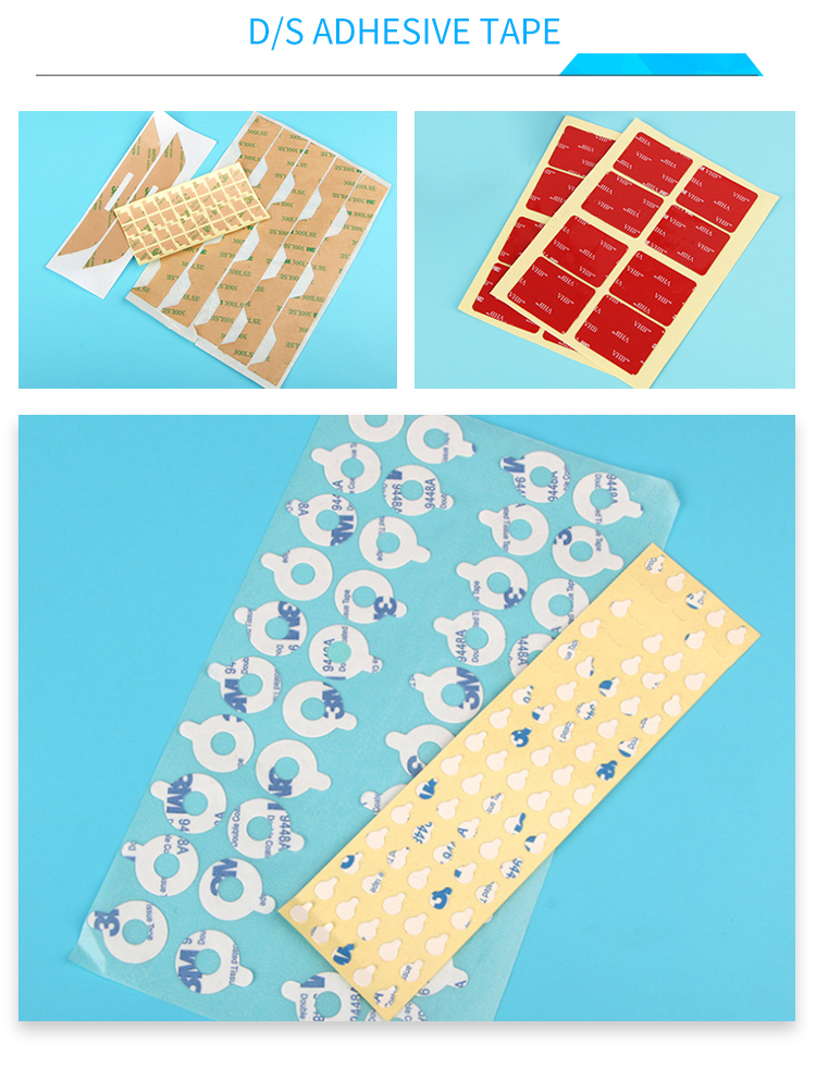 Panton Color Conductive Fabric Die Cut EVA With Double Sides Strong Adhesive