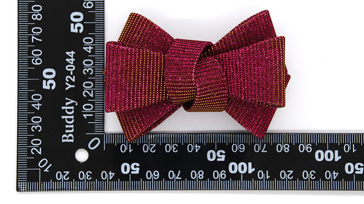 Custom Red Women Shoes Decoration Accessories Special Cloth Material