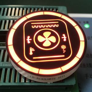 Round Customized 7 Segment LED Display For Temperature Control