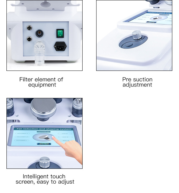 Beauty Care Ultrasound Cavitation RF Machine S Shape Cavitation Machine