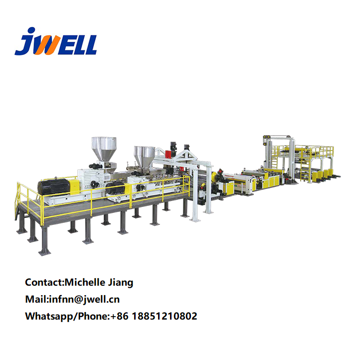 Wood Plastic Indoor Decorative Materials Extrusion Line 600-1200 Conical Twin Screw