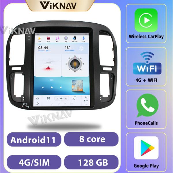 12.1 Inch Screen Car radio For 1999-2002 Toyota cruiser Navigation GPS