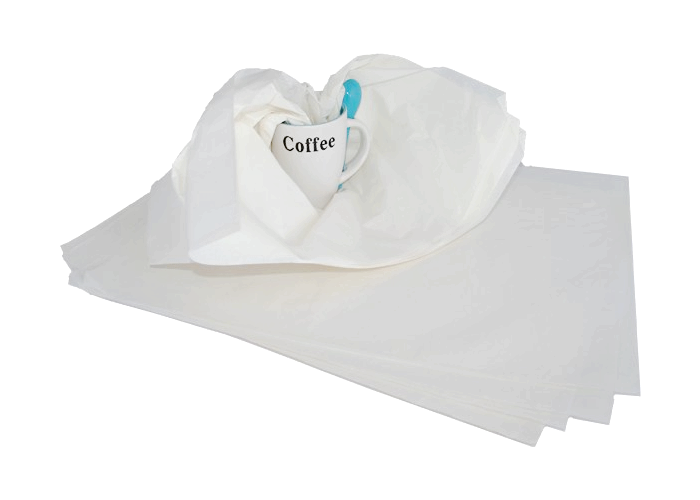 Bleached White MG Cap Packing Tissue Paper printable one side smooth
