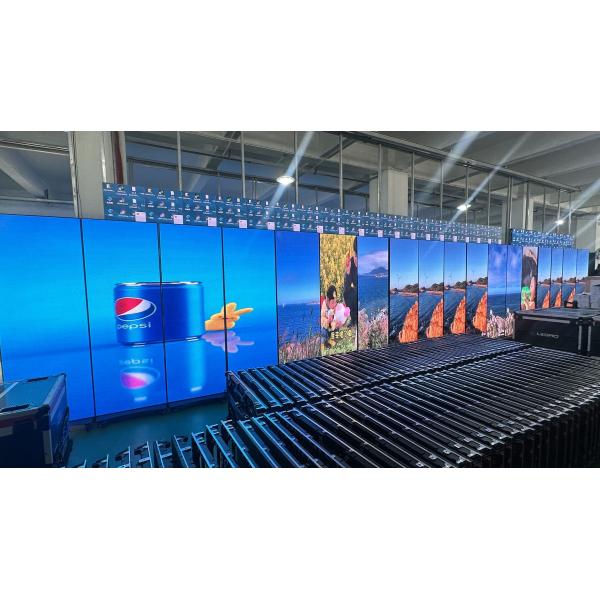 Quality Super Slim HD SMD Indoor Stage Full Color P5 LED Display Screen Video Wall High Refresh Rate for sale