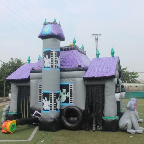 Commercial Grade Halloween Inflatable Bounce House Inflatable Jumper Bouncy
