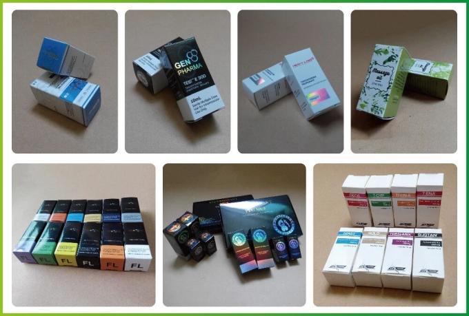 Pantone Color Biodegradable 10ml Vial Boxes For Medicine Packaging