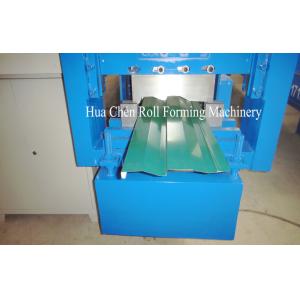 330mm Automatic Color Coated Wall Roof Panel Roll Forming Machine With 15 Rows