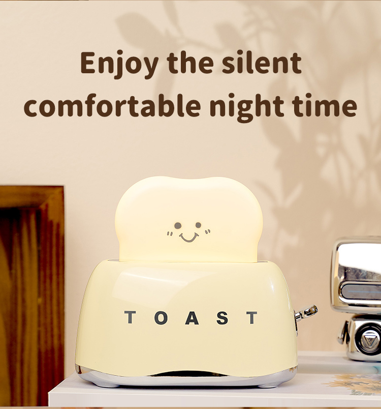 LED Energy Saving Table Desk Decorative Light-up Toaster Lamps for Decorative Lighting