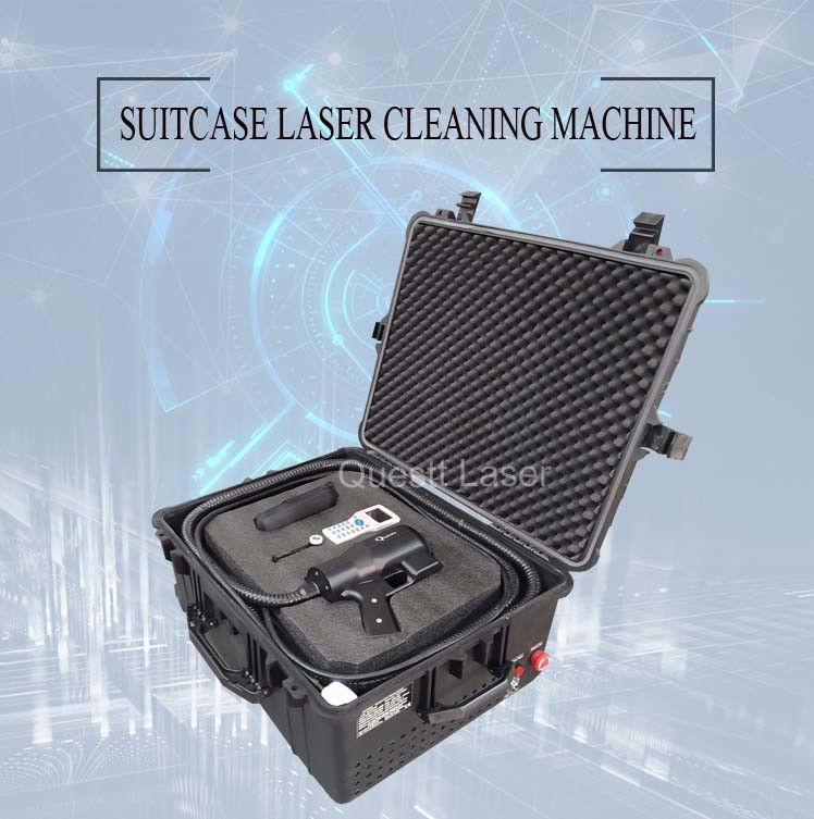 Suitcase Style 100W Mopa Laser Rust Removal Machine