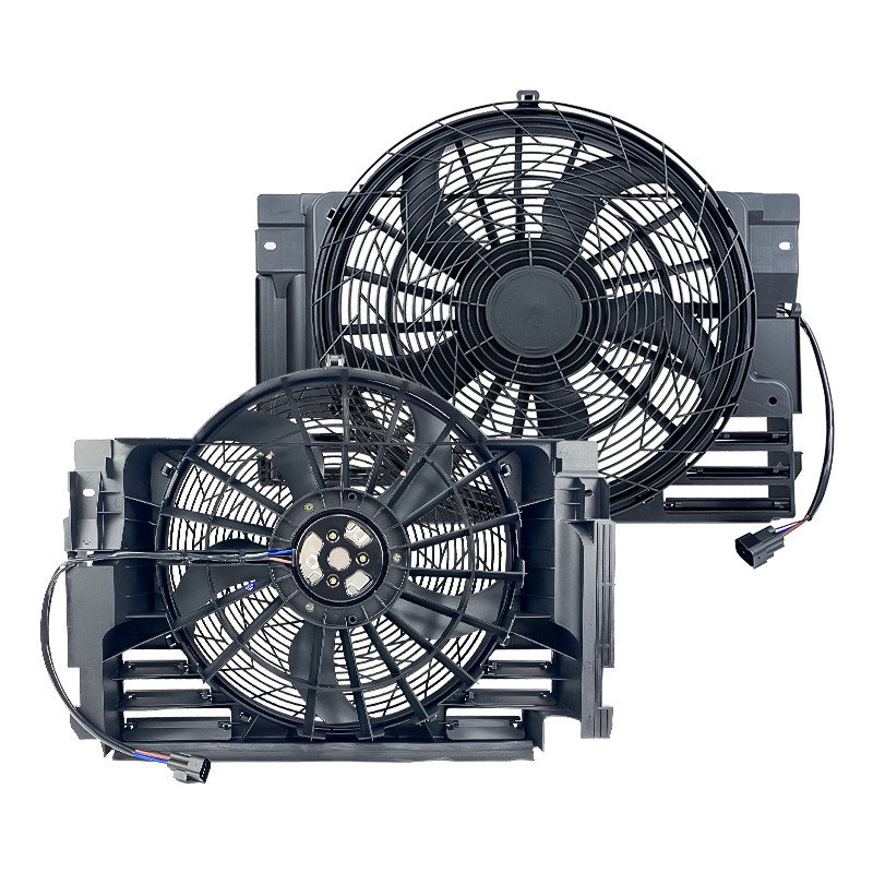 Built In Fuse Car Radiator Electric Cooling Fans / Auto Cooling Fans