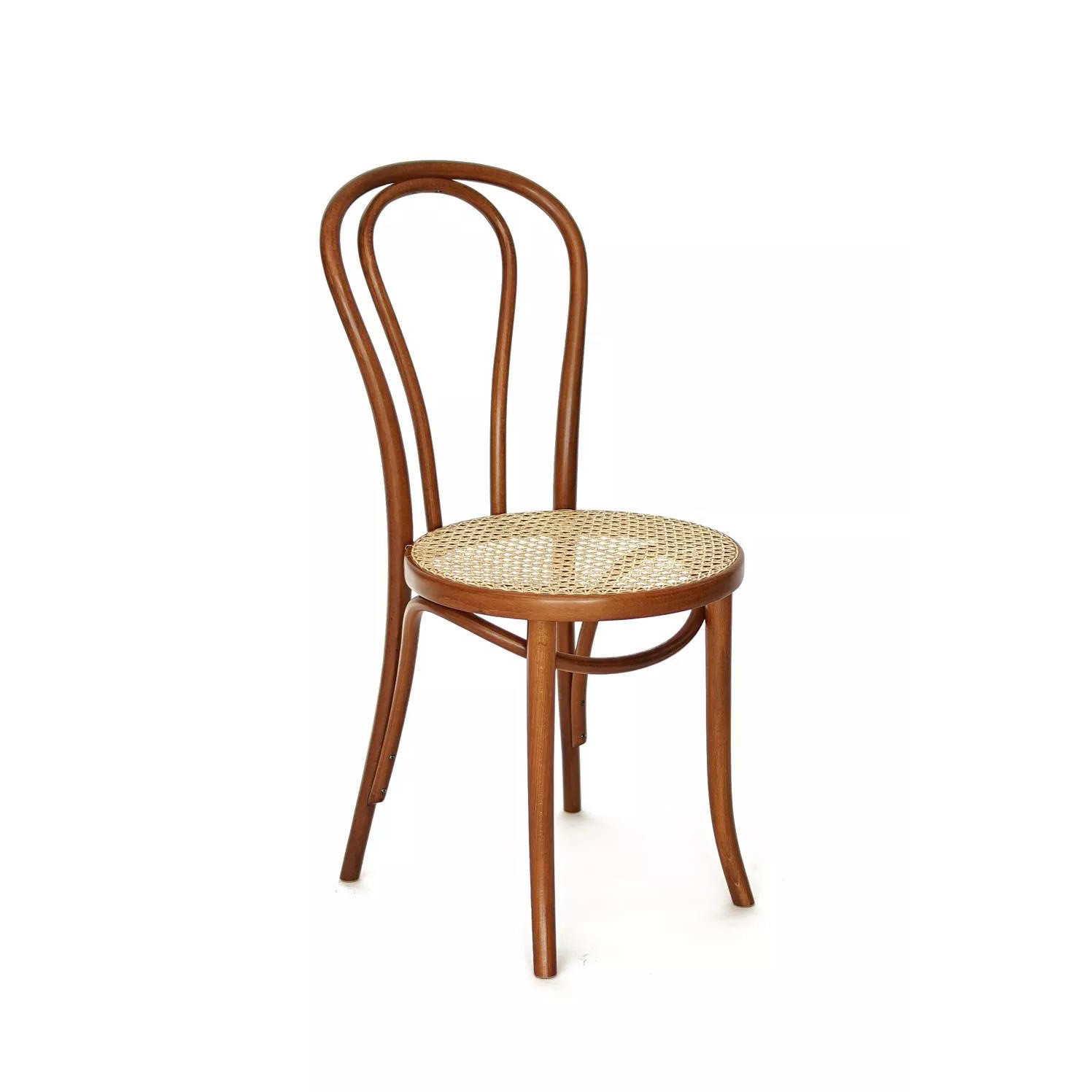 Nordic solid wood dining chair thonet Sonet chair backrest chair home retro rattan chair vintage furniture