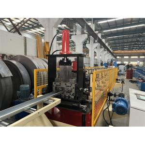 China PLC Control Stud And Track Roll Forming Machine With Hydraulic Cutting 8m/Min on sale