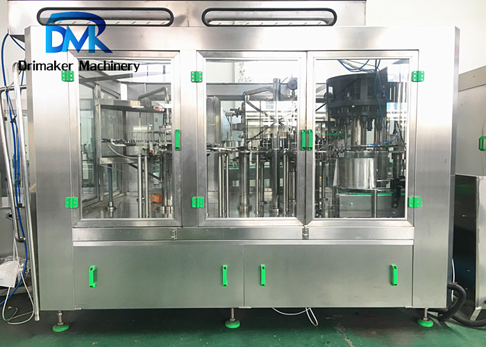 Automatic Easy Operation Carbonated Rinsing Filling Packing Machine 10000bph